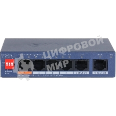 Коммутатор Dahua DH-CS4006-4GT-36, 4×1 Гбит/с PoE+ + 2×1 Гбит/с, управляемый