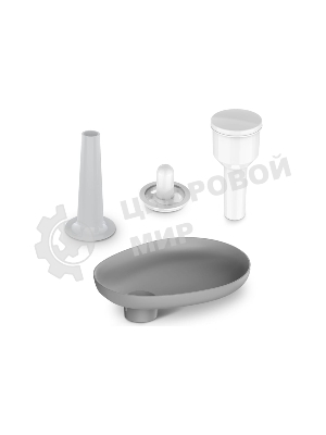 Мясорубка электрическая BQ MG2006 серый, 2100 Вт, 2.0 кг/мин, реверс, насадки - 5