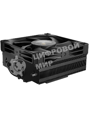 Кулер для процессора DEEPCOOL AN400 черный, 92 мм, алюминий/медь, 2950 об/мин, 23.2 дБ, 4 pin, 150 Вт, 52.5 мм