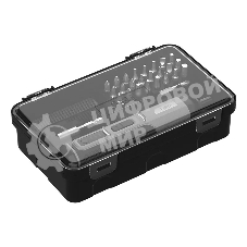 Отвертка аккумуляторная Deli DC161, (4В, 2А*ч, 5Нм, 300об/мин, Type-C, набор бит 4 шт, картон)