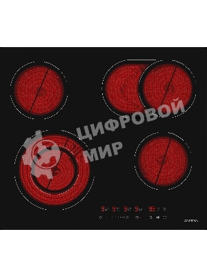 Электрическая варочная панель Darina 6Р Е328 B черный