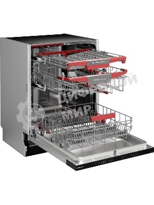 Встраиваемая посудомоечная машина Kuppersberg GLM 6081, черный, 59.8 см, 14 компл., 49 дБ, класс A+++