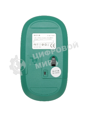 Мышь беспроводная AULA AM207 Green