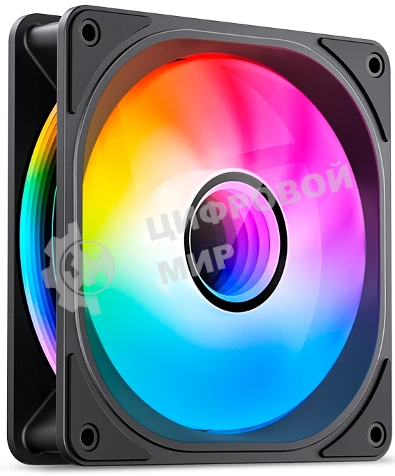 Вентилятор для корпуса JONSBO FR-606BR Reverse (120x120x25мм, 4-pin PWM, ARGb, 35.99CFM, 26.5dBA, 1500RPM, черный)