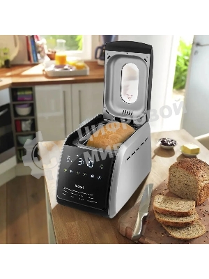 Хлебопечка Kitfort KT-305 черный/серебристый