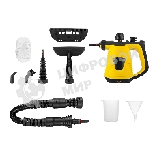 Пароочиститель Endever Odyssey Q-464, желтый/черный, мощность 1100 Вт, давление 3,5 бар,производ. 35 г/мин, 6 шт/уп