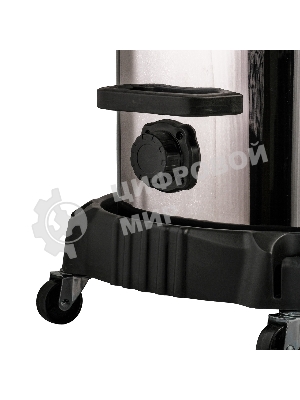 Пылесос строительный Bort BSS-2460-Storm синий, 440/2400 Вт, уборка сухая/влажная, пылесборник мешок/контейнер, 60 л