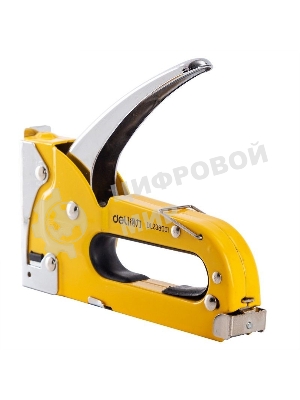 Мебельный степлер Deli DL238001 4-8мм. Полностью стальная конструкция.