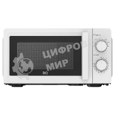 Микроволновая печь BQ MWO-20016SM белый, 20 л, 700 Вт, переключатели - поворотный механизм