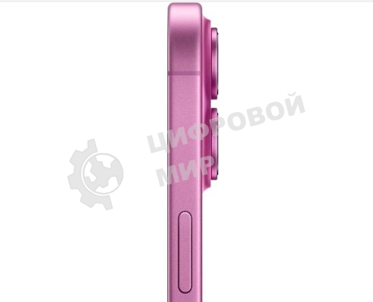Смартфон Apple iPhone 16, 8/256Gb, розовый