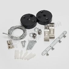 Светильник светодиодный Feron ДПО-36вт 6500К 3200Лм линейный рассеиватель матовый в алюминиевом корпусе черный