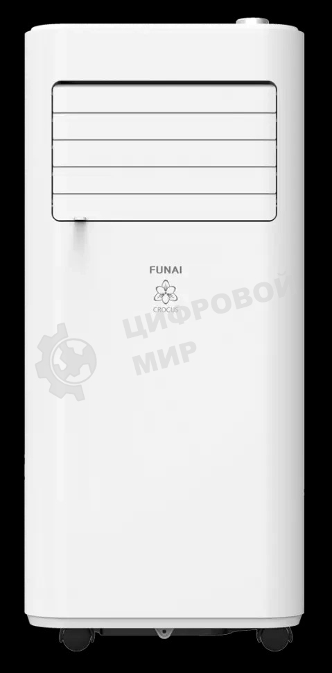 Кондиционер мобильный FUNAI CROCUS MAC-CS22CON01 7500 BTU, 15 м², 53 дБ, охлаждение, белый