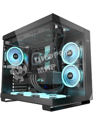 Компьютерный корпус PcCooler C3 T500 BK черный без БП ATX 2xUSB3.0 1xUSB3.1 audio bott PSU