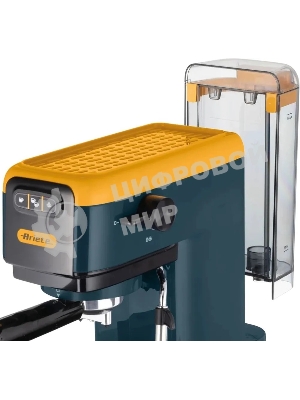 Кофеварка рожковая Ariete 00M139916AR0 маренго/желтый, молотый/капсулы, 1,1 л, 1300 Вт, 15 бар