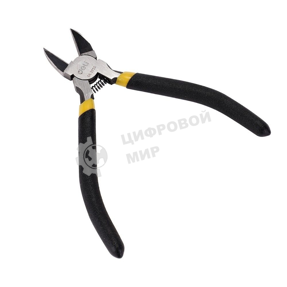 Мини-бокорезы Deli DL2715 125мм, сталь 55С, противоскользящая ручка