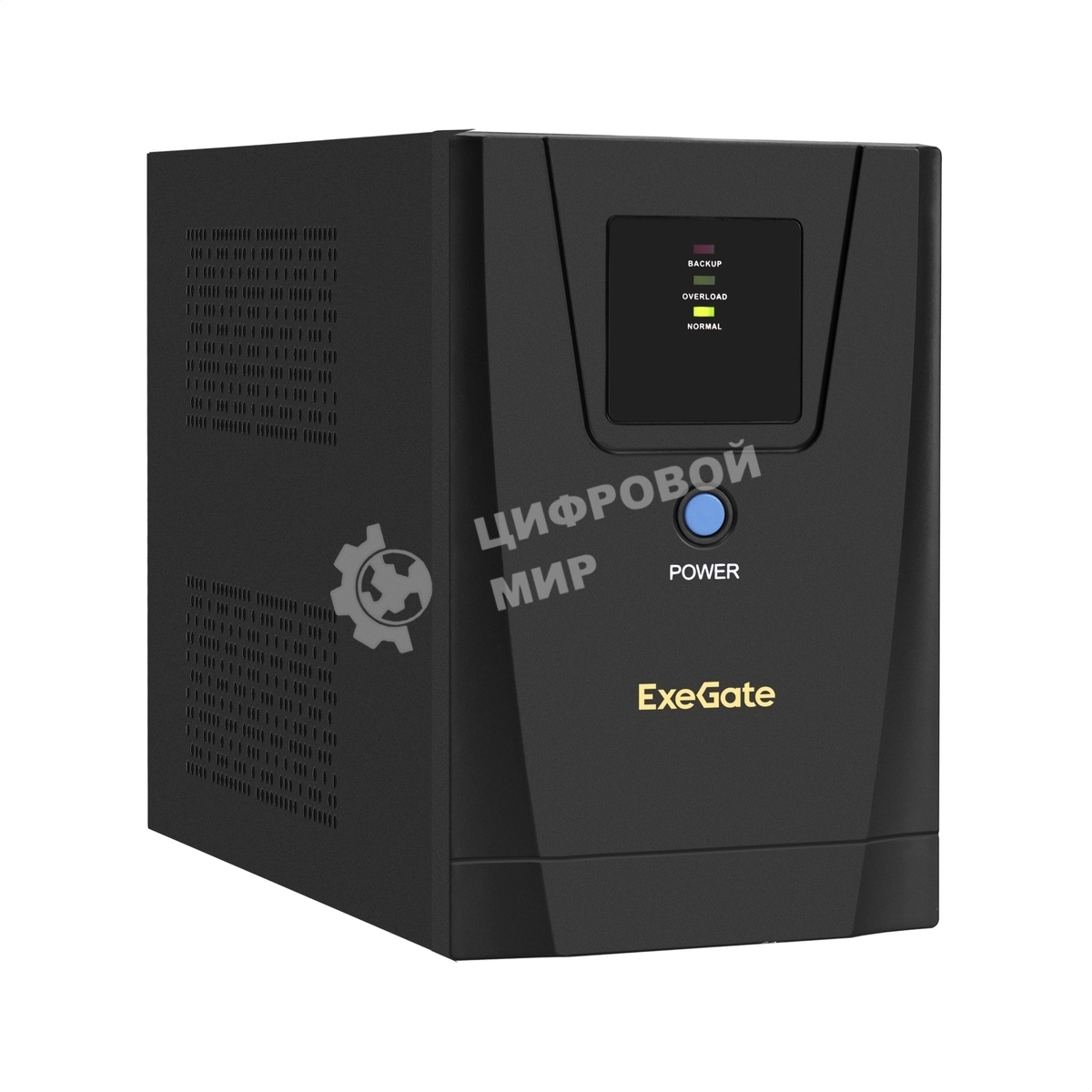 Источник бесперебойного питания ExeGate SpecialPro UNB-1500.LED.AVR.C13.RJ 1500VA/950W, LED, AVR, 6*IEC-C13, RJ45/11, черный
