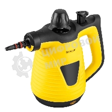 Пароочиститель Endever Odyssey Q-464, желтый/черный, мощность 1100 Вт, давление 3,5 бар,производ. 35 г/мин, 6 шт/уп