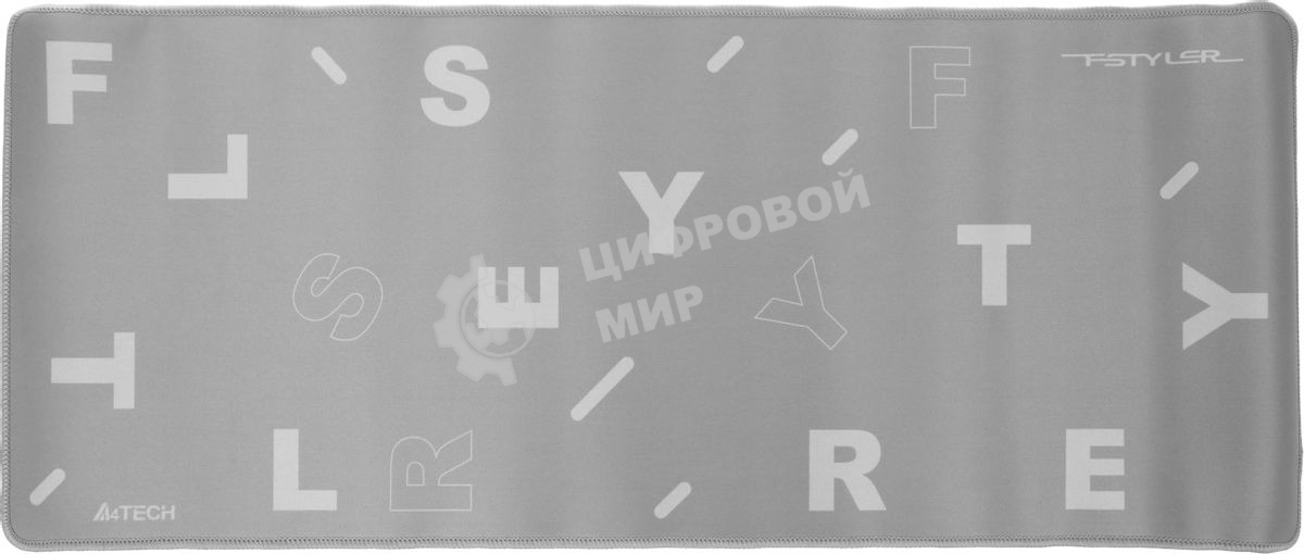 Коврик для мыши A4Tech FStyler FP75 серый/белый 750x300x2мм