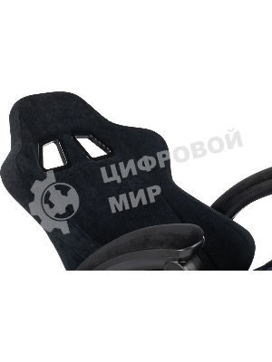 Кресло A4Tech Bloody GC-560 черный, ткань, 150 кг, подголовник, регулируемые подлокотники, механизм качания