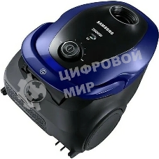 Пылесос Samsung VC20M251AWB синий/черный, 460/2000 Вт, уборка сухая, пылесборник мешок 2.5 л