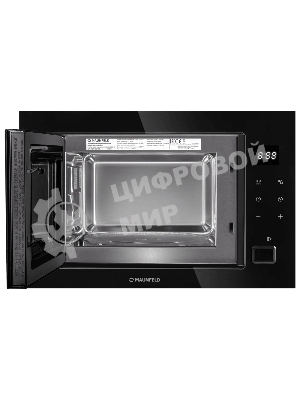 Микроволновая печь встраиваемая Maunfeld MBMO925SGb11 черный, 25 л, 1000 Вт, переключатели - сенсор