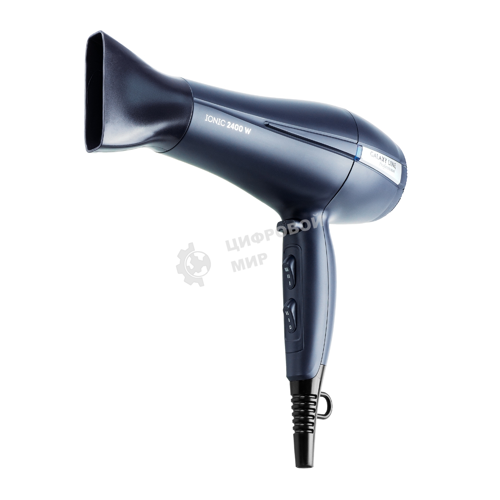 Фен Galaxy Line GL 4366 синий, 2400 Вт, ионизация
