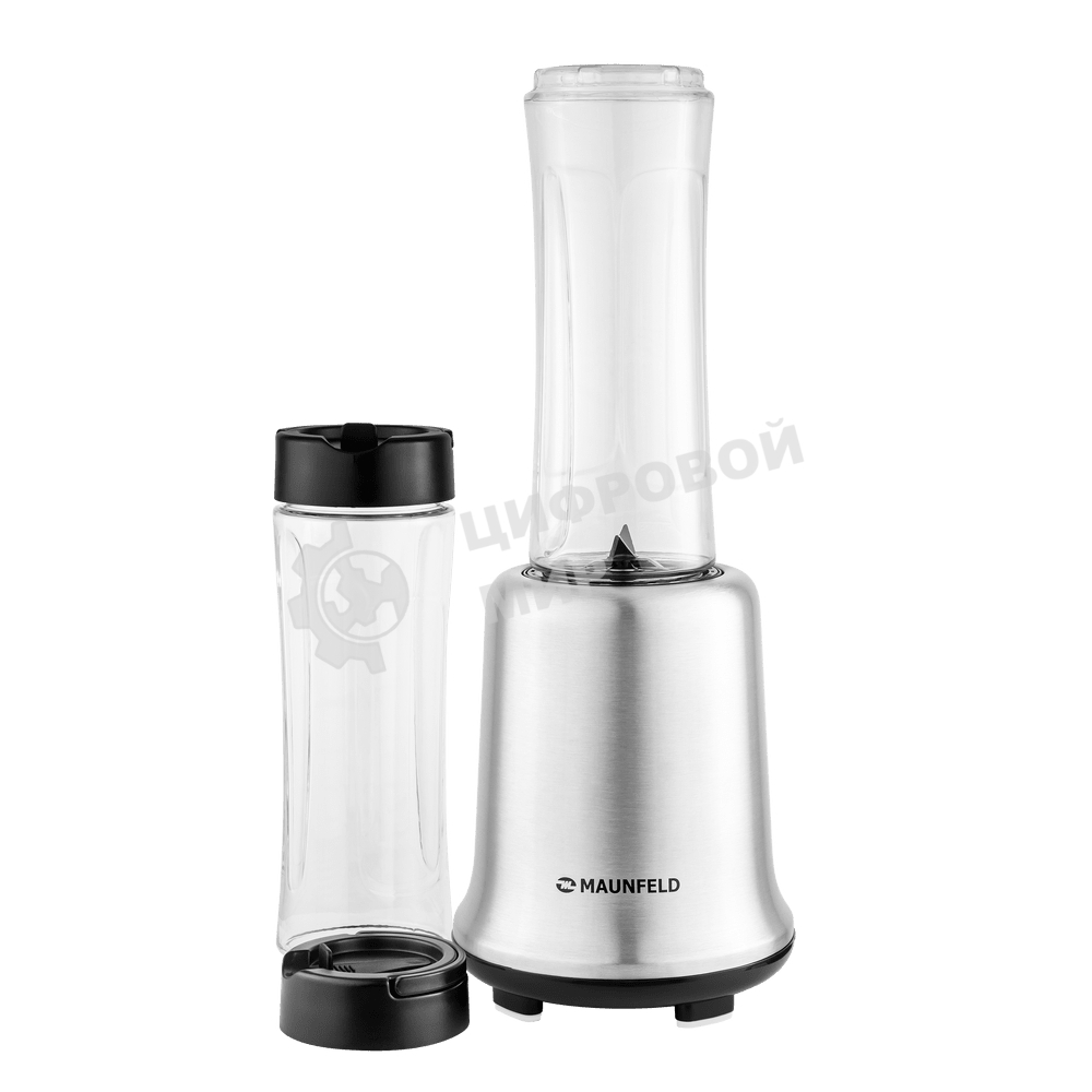 Блендер стационарный Maunfeld MF-122S нержавеющая сталь, 300 Вт