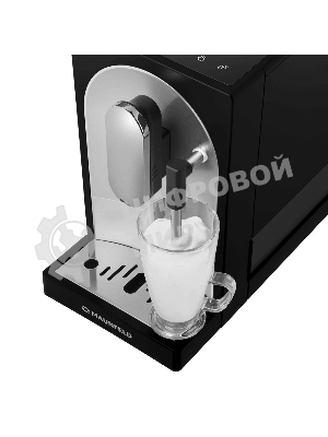 Кофемашина автоматическая Maunfeld MF-A7021BK черный, исп. кофе - зерновой, 1,1 л, 1470 Вт, 19 бар