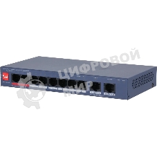 Коммутатор Dahua DH-CS4010-8ET2GT-110, 2×1 Гбит/с, управляемый