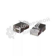Коннекторы RJ45 для FTP кабеля 5 кат. экранированные, 20 шт