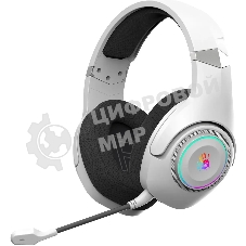 Наушники с микрофоном A4Tech Bloody GR270 белый 1.5м мониторные BT/Radio оголовье (GR270)