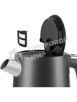 Чайник электрический Rondell 1002-RE-01, 1.7л, 2200Вт, черный