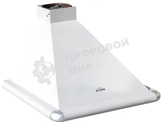 Вытяжка каминная Elikor Сатурн 60П-180-В1Л белый, 60 см, 180 куб. м/ч, 48 дБ