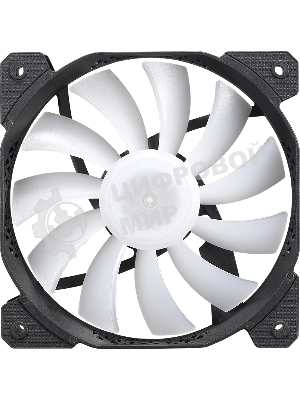 Вентилятор для корпуса Aerocool/Formula Cosmic 12BK ARPW ARGb черный, 120 мм, 1500 об/мин, 26.8 дБ, 4 pin