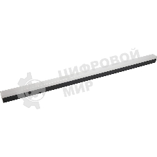 Светильник светодиодный Feron ДПО-36вт 6500К 3200Лм линейный рассеиватель матовый в алюминиевом корпусе черный