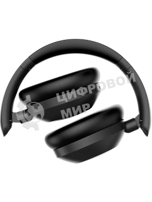 Беспроводные/проводные наушники Ritmix RH-475BTH черный, накладные, Bluetooth + проводной, складная конструкция, до 6 ч