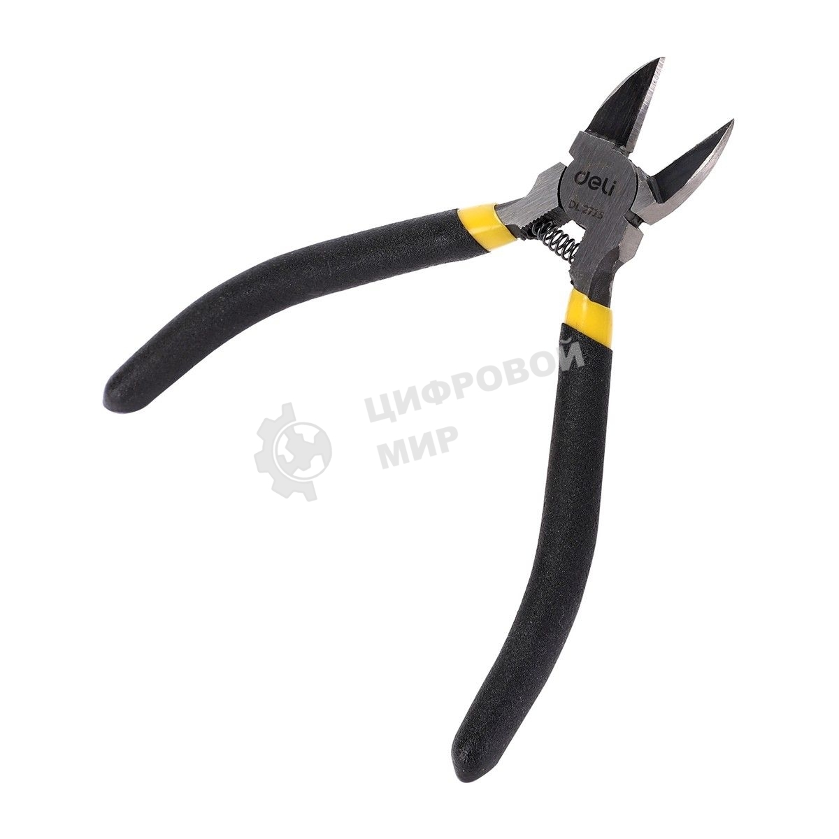 Мини-бокорезы Deli DL2715 125мм, сталь 55С, противоскользящая ручка