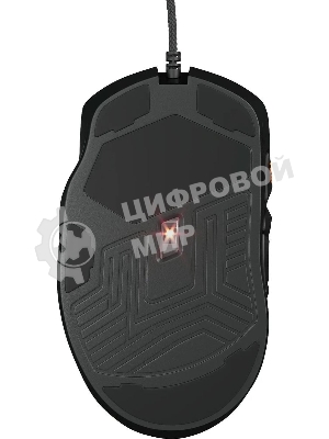 Мышь проводная GMNG XM003 черный, 32000 dpi, USB, кнопки - 10