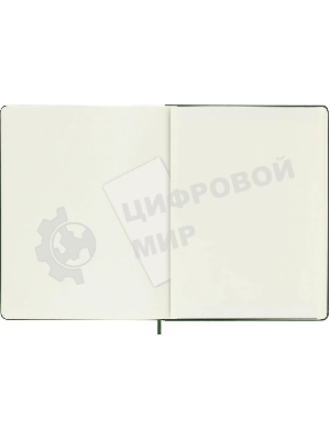 Блокнот Moleskine CLASSIC QP093K15 XLarge 190х250 мм 192 стр. пунктир твердая обложка зеленый