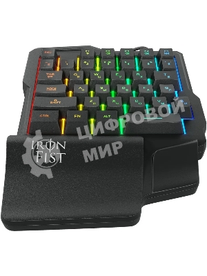 Цифровой блок Oklick 701G IRON FIST проводная, USB Type-A, чёрный