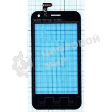 Сенсорное стекло (тачскрин) для Airis TM475, черное