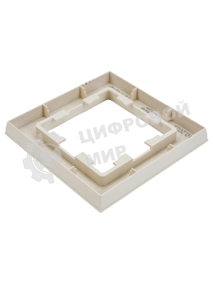 Рамка 1-мест. РУ-1-БрКр беж.
