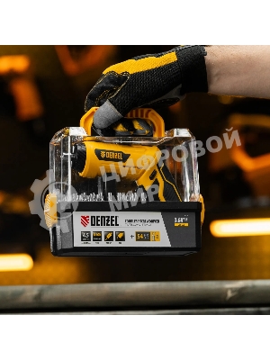 Отвертка аккумуляторная Denzel CSH-3.6, 54 биты, Li-Ion, 3,6 В