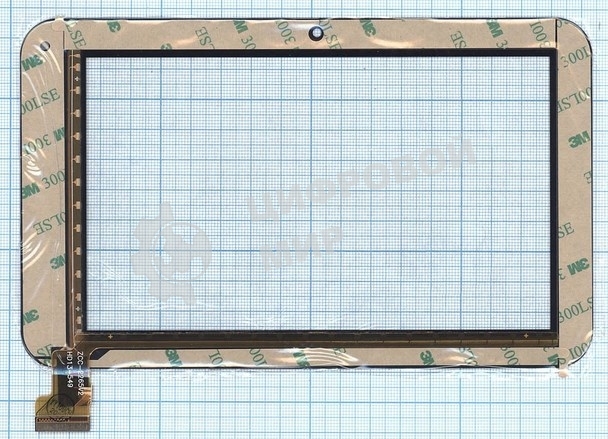 Сенсорное стекло (тачскрин) ZCC-2265V2 HD13-549, черное