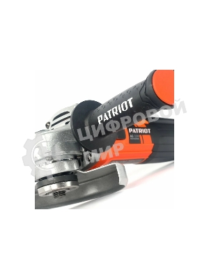Угловая шлифовальная машина PATRIOT AG 120Mвибро, пылезащищенная. 720 Вт, Диск 125 мм, 11000 об/мин