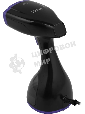 Отпариватель ручной Kitfort КТ-9121-1 1500Вт черный/фиолетовый