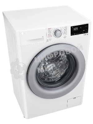 Стиральная машина LG F2V3HS4W белый, загрузка фронтальная 7 кг, 1200 об/мин., класс: A
