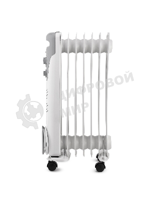 Масляный обогреватель Vitek VT-1708 W (7 секций) белый, 1500 Вт, 20 м2, термостат