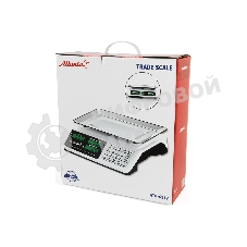 Весы торговые электронные настольные Atlanta ATH-6117 белый