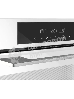 Шкаф духовой электрический Maunfeld AEOD60103W, 60л, дверца с 3 стеклами, белый